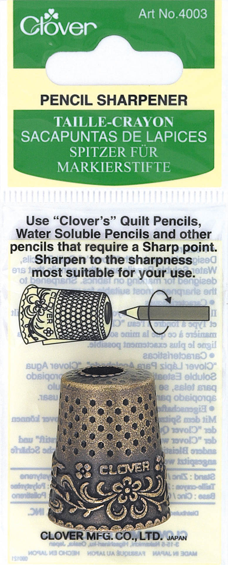 Taille crayon 3B COM